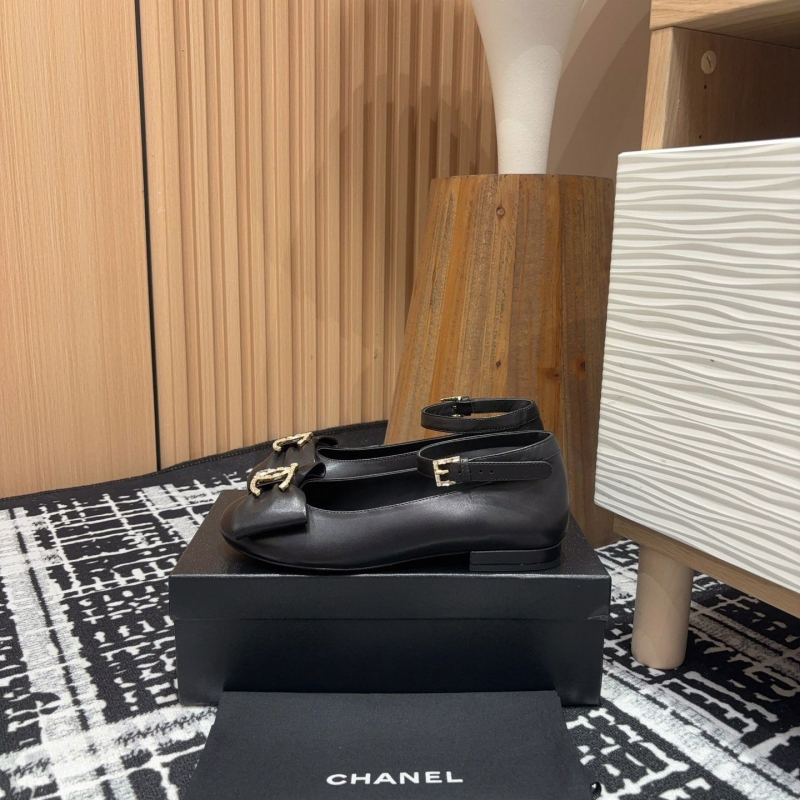 Ch*el flat shoes